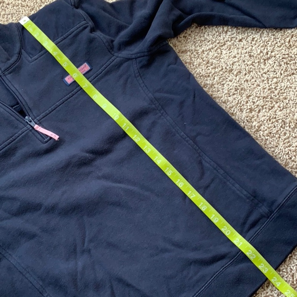 Vineyard Vine Womens quarter zip shep sweatshirt pull over - Picture 6 of 7